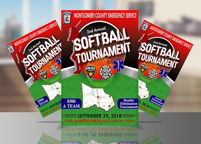 Softball Tournament Flyer adobe illustrator adobe photoshop cc aliakborripon branding design flyer flyer design graphic design promotional flyer sell flyer softball tournament flyer softball tournament flyer sports flyer