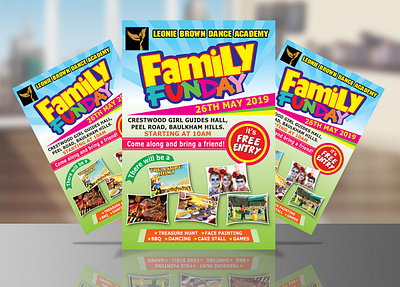 Family Funday Flyer adobe illustrator adobe photoshop cc branding design family funday flyer family funday flyer flyer flyer design graphic design promotional flyer sell sheet