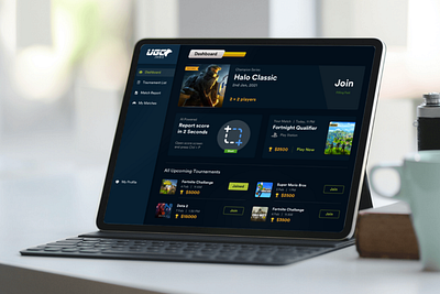 Esports app dashboard for players branding dashboard dashboard ui dashboard ux dashboardapp esport esports fortnite game halo classic reports tournament user interface