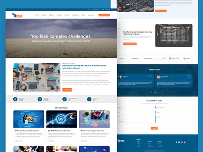 UI Mockup Design for T Force app design graphic design home page home page illustration homepage design homescreen illustration illustrator landing page logo mock up mockup ui ux