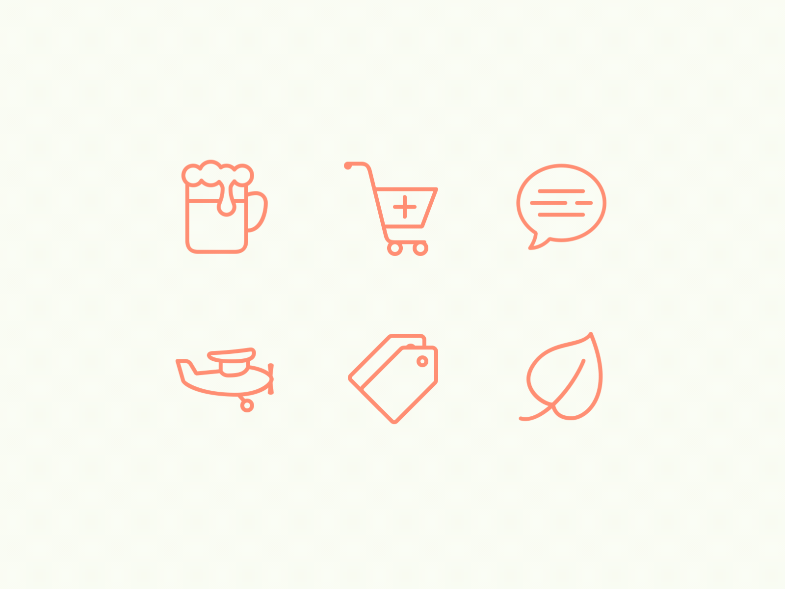 After Lockdown Animated Icons aircraft airplane animated animation beer chat free icon icons lottie motion shopping