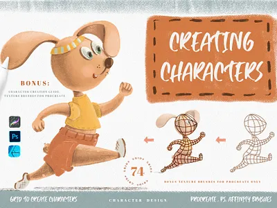 Grids for Creating Cute Characters character generator