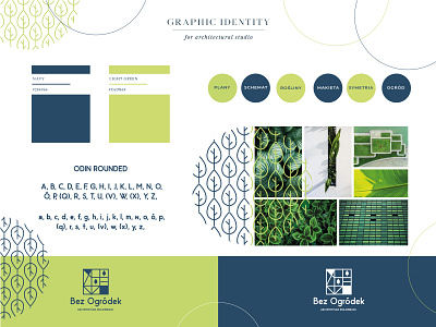 Graphic identity for architectual studio brand brand design brand identity brand kit branding branding design floral design graphic design graphic identity identity design identity designer identyfikacja wizualna logo logo design logodesign logos logotype mood board natural logo nature