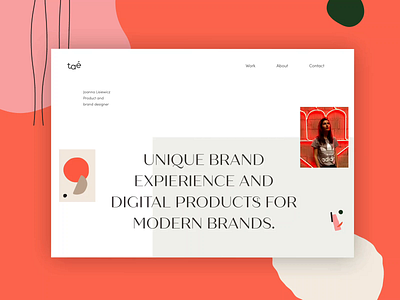 Tae art direction brand design graphic design portfolio ui design ux design