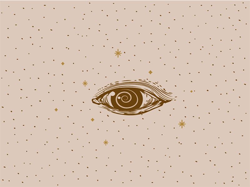 M I N D · C O N T R O L animatedgif branding classic design digitalart engraving eyes ilustration logo nature retro vintage