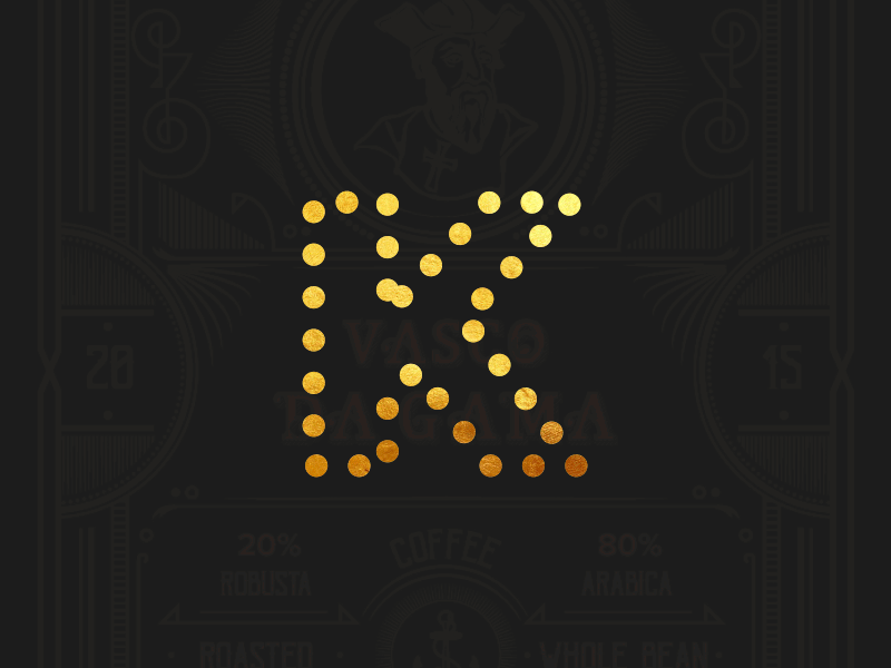 Logo dots animation for coffee company aescripts animation animation 2d animation design annamukhina coffee coffee packaging coffee packing logo animation motion motion design motiongraphics packagingdesign