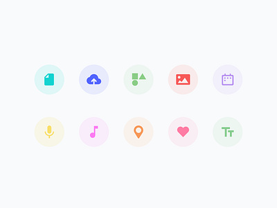 Daily UI Challenge #055 - Icon Set daily ui daily ui 55 daily ui challenge icon icon design icon set iconography symbol ui ui design vector