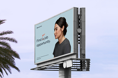 Poster exploration #2 - the talentist billboard billboard design billboard mockup billboards brand brand design brand identity branding branding design idenity identity identity branding identity design identity designer logo logo design logodesign logotype mockup