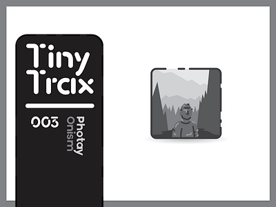 Tiny Trax 003 aiga album art album artwork album cover album cover art album cover design album covers astro nautico branding design graphic design illustration miniature music onism photay tiny trax vector