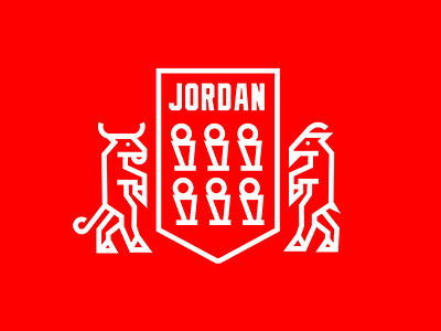 Jordan Family Crest badge badgedesign baskebtall chicago chicago bulls crest dribbble dribbbleweeklywarmup family jordan logo michael jordan mj nba nike sports weekly weekly challenge weekly warm up weeklywarmup