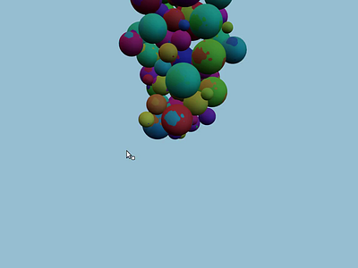 polygonjs rigid bodies 3d colorful glsl interactive javascript playful webgl