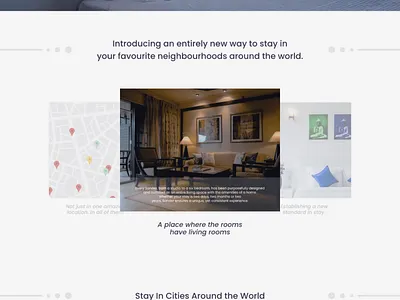 Sonder Homepage Redesign adobe adobe xd design homepage design landing page ui minimal mobile app design redesign stay ui user interface design web design