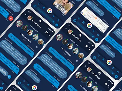 Daily UI #013 - Direct Messaging app daily 100 challenge daily013 dailyui design direct message ui ui design ux uxdesign