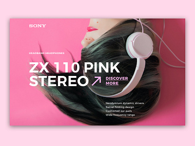 Modularity Headphones Promo page Concept adobexd designinpiration designprocess designsystem figma headphones minimalism modularitydesign sketch uikit webdesign