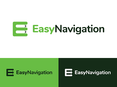 EasyNavigation Logo Design app branding contribution contributor design easynavigation graphic graphics icon identity illustration logo navigation utopian vector