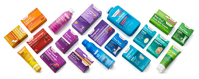 Walgreens Refresh gradient health packaging rebrand