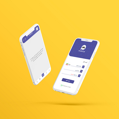 mobicar_design app design typography ui ux
