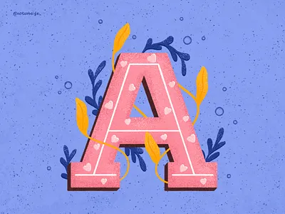 A art design digital art digital painting floral art hand lettering illustration procreate