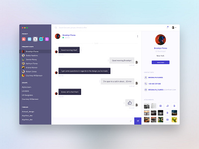 Daily UI #013 - Direct Messaging app design chat app chat interface daily ui dailyui directmessaging interface interface design interfacedesign macos messaging app messenger minimalist ui ui design uidesign uiux uiuxdesign uxui