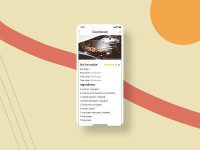 Recipe dailyui
