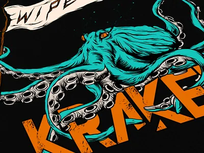 declare declare declare artwork comission hoodie illustration illustration design kraken octopus tshirt zharthirteen