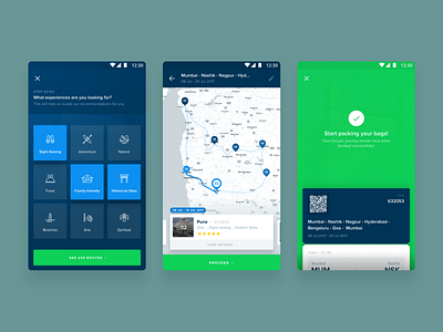 IRCTC - Circular Railway Journey - Ticket Booking App Concept app app design cards cards ui concept confirmation design journey railway sketch sketchapp travel ui ux