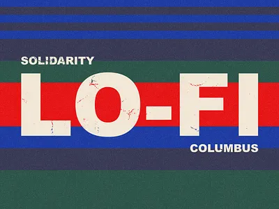 Solidarity Stripes branding columbus design dj event event branding event design event flyer hiphop shirt design shirtdesign solidarity vintage
