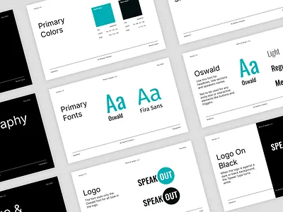 SpeakOut - Nonprofit Branding branding logo nonprofit vector