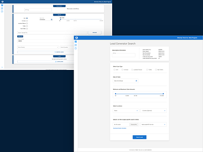 Attorney Tools Beta Program attorney beta design form form field layout ui ui design uiux ux ux design web web design website