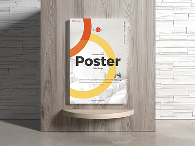 Free Poster on Wooden Wall Mockup branding download font frame free free mockup freebie identity logo mock up mockup mockup free mockup psd mockups poster mockup poster mockup free print psd stationery template