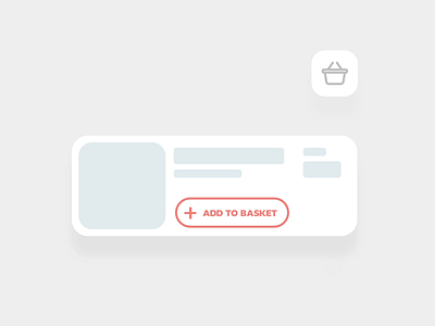 Add to Basket 🛒 adobe adobe xd after effects animation concept interaction mobile product design ui user experience user inteface ux