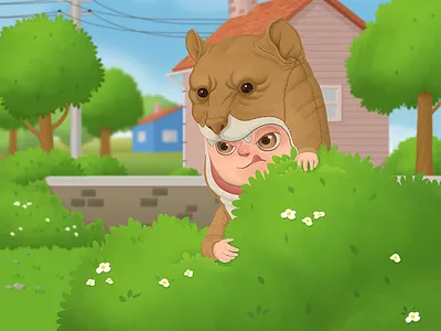 Kid Garden child digital painting digitalart illüstrasyon illüstration kid kid illustration painting photoshop