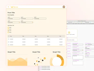 Bananas Wireframe Library bananas corporate design design systems desktop design mobile design ui design ux design ux process web design wireframes wireframing