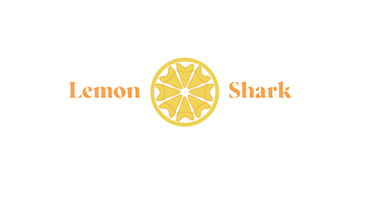 Lemon Shark Logo - Main branding design logo