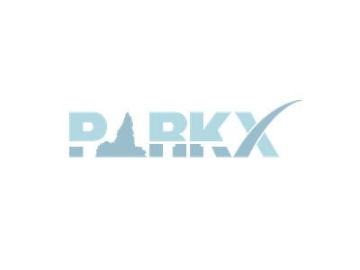 ParkX Yellowstone adobe illustrator combination design hiking logo logo design national parks sky blue spacex yellowstone national park