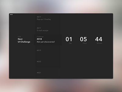 Countdown Timer – DailyUI #014 countdown countdowntimer daily ui daily100challenge dailychallenge dailyui dailyui014 dailyuichallenge ui ux ui design uidesign userinterface