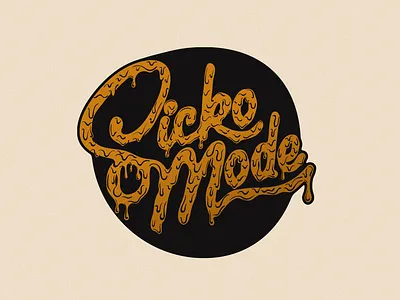 Sicko Mode design hand done type hand done type hand lettering handdone type handlettering illustration lettering typography