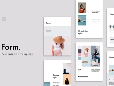 FORM - Keynote Vertical Template branding creative market design design assets design templates download graphic design graphics keynote keynote design keynote presentation keynote template keynote templates minimal modern design powerpoint powerpoint template presentation stock images vertical