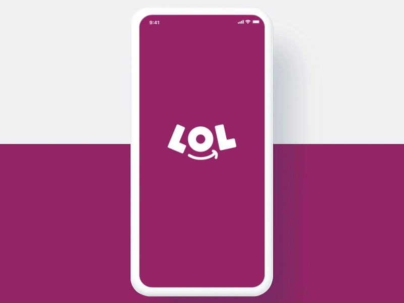 DisneyLOL APP splash page logo animation animation app disney interface logo preloader splash ui ux webdesign