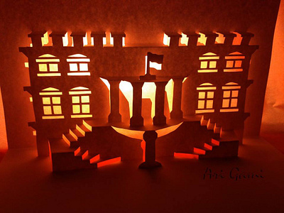 Paper Kingdom (Kirigami 4) design