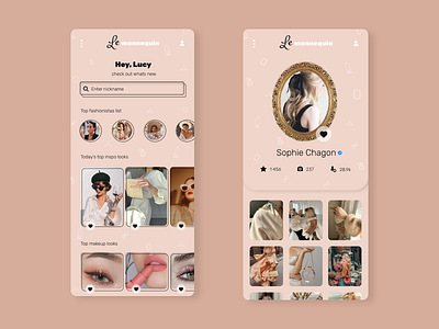 Fashion lovers in one place app design app fashion fashion app figma social app social media ui design