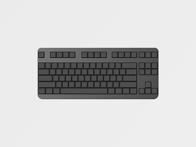 Keyboard Dark 2 dark dark mode game gaming hardware vector