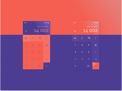 Calculadora - DailyUI 03 calculate calculator challenge daily dailyui design ui ui design