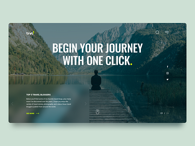 Trvl1 // Travel Blog Website clean clean website dailyui design travel travel app travel blog travel website traveling travelwebsite ui ui design uidesign uiux ux website website design