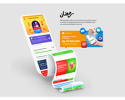 Ramadan apps dashboard design simple uidesign