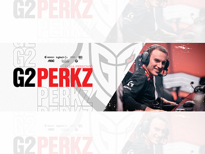Perkz Banner Social post 01 daily poster dailyposter design esports esports design esports graphics esports illustration esports logo esports logos esportslogo g2 g2 esports g2 perkz gamers 2 graphic graphic design graphicdesign perkz