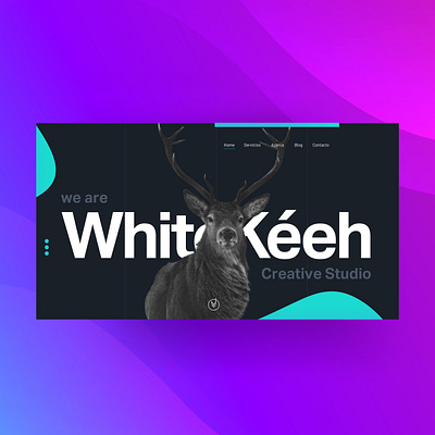 WK Graphic ui blackandblue gradient minimal trendy ui