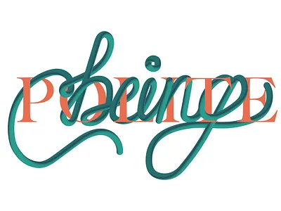 Being Polite being branding design hand lettering handlettering handmade illustration illustrator lettering photoshop polite typography vector