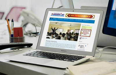 Dreampoint Educational & Training Institute Pvt. Ltd. design indesignmedia ui ux web development webdesign