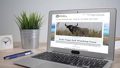 Koshi Tappu Bird Watching Camp design indesignmedia ui ux web development webdesign